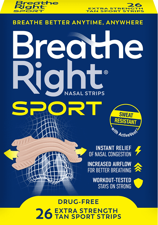 Breathe Right Sport packaging